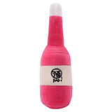 1PCS Cute Pet Plush Toy Creative Beer Bottle Cup Pet Squeaky Toy Pet Bite Toy Dog Bite Toy Simulation Funny Toy for Pet