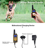 800yd Electric remote Dog Training Collar Waterproof Rechargeable LCD Display for All Size beep Shock Vibration mode 40%off