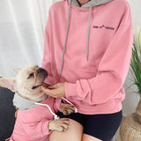 HSWLL spring and autumn Korean version of the pet family fitted Teddy two-legged clothes dog cat French Bulldog sweater