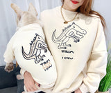 Family clothing for pet and owner dog hoodies parent-pet outfit French Bulldog attire dinogs cat autumn spring dogs clothes