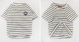 Family Clothes For Dog Small Big Large Dog Clothes Coat summer T  shirt Strip Dog Shirt Adult Shirt Dog Pajamas clothing