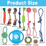 Dog Rope Toy Interactive Toy for Large Dog Rope Ball Chew Toys Teeth Cleaning Pet Toy for Small Medium Dogs Pet Products TY0116