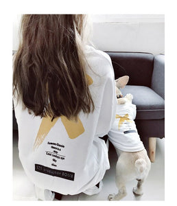Cool Family Clothes For Dog Small Big Large Dog Clothes Coat Jacket Dog Hoodie Women Shirt Hoodie Dog Pajamas Clothing For Pet