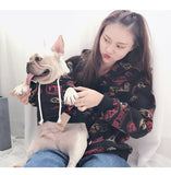 Winter Warm Fleece Family Clothes For Dog Parent-Child Outfit Costume Small Medium Dog Coat Jacket Shirt Pet Cat Pajamas Hoodie