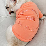 Spring Dog Hoodie Clothes Comfortable T-shirt For French Bulldog Clothes Dog Family Matching Costume Pet Parent-child Cloth