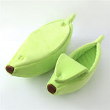 Banana Cat Pet Bed Dog Bed House Mat Durable Cozy Cute Cushion Basket Soft Warm Funny Portable Puppy Kitten mats Cat Kawaii Beds
