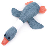 Cartoon Wild Goose Plush Dog Toys Resistance To Bite Squeaky Sound Pet Toy For Cleaning Teeth Puppy Dogs Chew Supplies