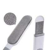 Small Size Magic Clean Brush Reusable Self-Cleaning Pet Hair Brush Set Double Lint Remover Fur Scrub Clothes Bag Dust Brusher