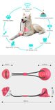 Molar Bite Interactive Dog Toy with Durable Rope and Suction Cup for Pulling/Chewing/Teeth Cleaning Self Playing Tog for Dogs