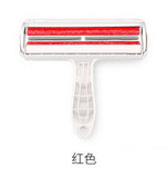 2-Way Pet Hair Remover Roller Removing Dog Cat Hair From Furniture Self-cleaning Lint Pet Hair Remover One Hand Operate