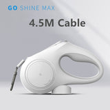 2021 Houndsy Pet Leash Dog Traction Rope Flexible Ring Shape 3m / 4.5m with Rechargeable LED Night Light