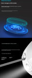 2021 Houndsy Pet Leash Dog Traction Rope Flexible Ring Shape 3m / 4.5m with Rechargeable LED Night Light