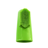 Pet Toothbrush Toothpaste Kit Three Sided Dog Brush Addition Bad Breath Tartar Teeth Care Dog Cat Cleaning Mouth Dog toothbrush