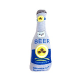 Dog Squeaky Toy Pet Novelty Chewing Toy Dog Interactive Toy Puppy Molar Toy Pet Plush Toy Beer Toys