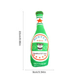Dog Squeaky Toy Pet Novelty Chewing Toy Dog Interactive Toy Puppy Molar Toy Pet Plush Toy Beer Toys