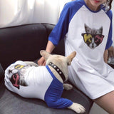 Cool Family Clothes For Dog Pet Summer Soft Small Big Large Dog Clothes Hoodie Shirt Adult Hoodie Shirt Dog Pajamas clothing
