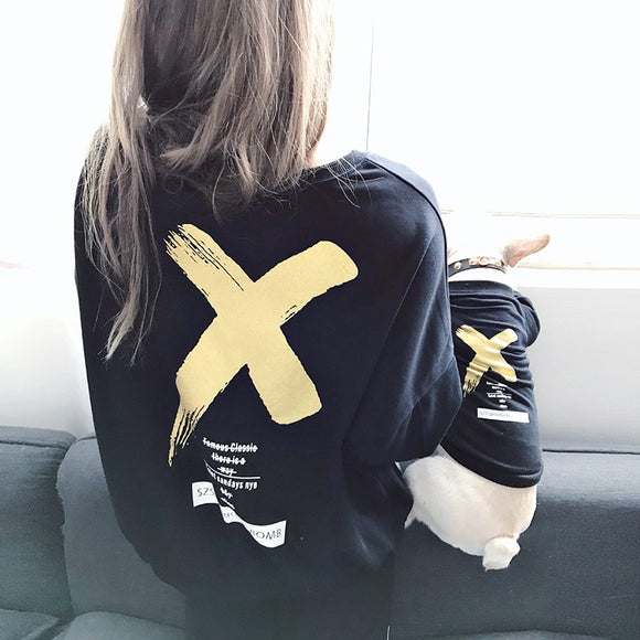 Cool Family Clothes For Dog Small Big Large Dog Clothes Coat Jacket Dog Hoodie Women Shirt Hoodie Dog Pajamas Clothing For Pet