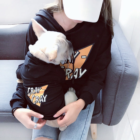 Cute Family Clothes For  For Pitbull Dog Coat Jacket Clothes For Small Medium Dog Hoodie Shirt For Women Dog Pajamas clothing