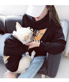 Cute Family Clothes For  For Pitbull Dog Coat Jacket Clothes For Small Medium Dog Hoodie Shirt For Women Dog Pajamas clothing