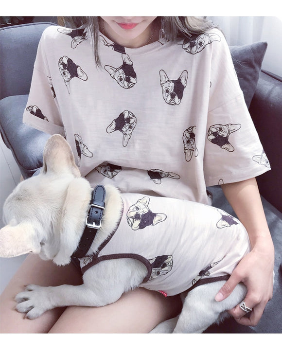 Pet Family Clothing T shirt cat vest vests dog coat Parent dog couple clothes Dog Apparel dog vest outfit Personalize Design