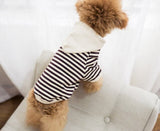 Family Clothes For Dog Small Big Large Dog Clothes Coat Jacket Strip Dog Hoodie Shirt Adult Hoodie Shirt Dog Pajamas clothing